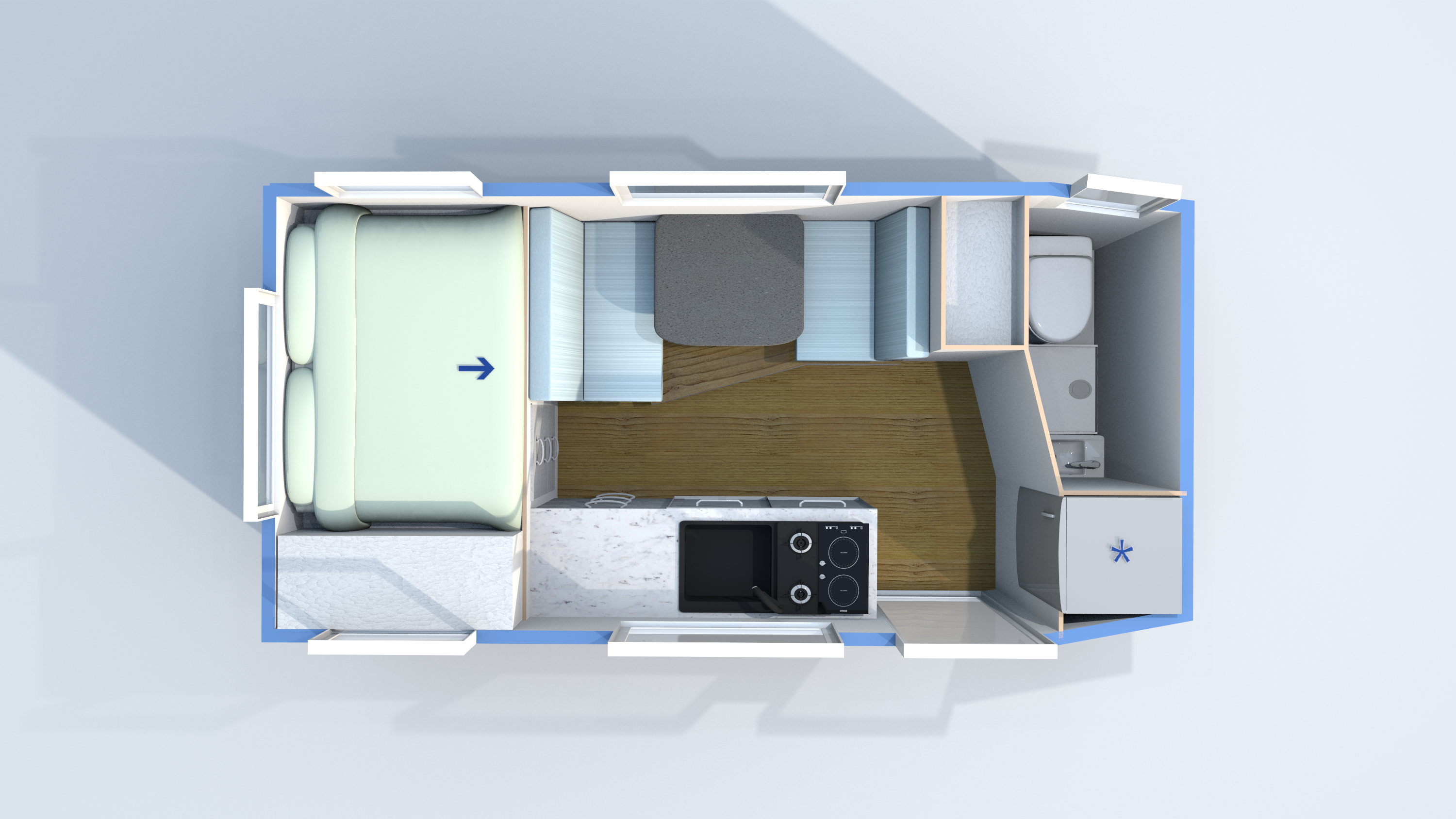 traverse longitudinale